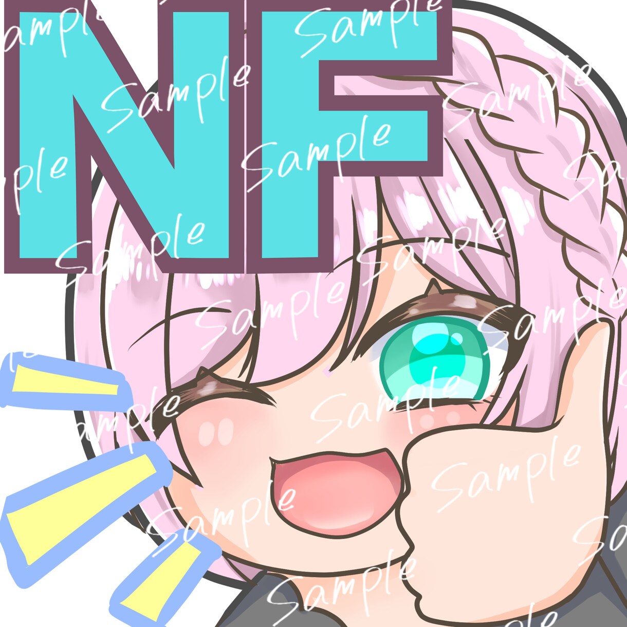 可愛くてわかりやすいスタンプ作成します 視聴者さんと配信主が共に楽しめるスタンプ制作します！ イメージ1