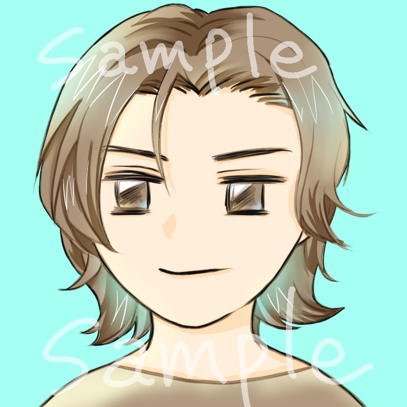 SNS用アイコンイラスト作成します これからSNSを始めようとしている方、アイコン変更したい方！ イメージ2