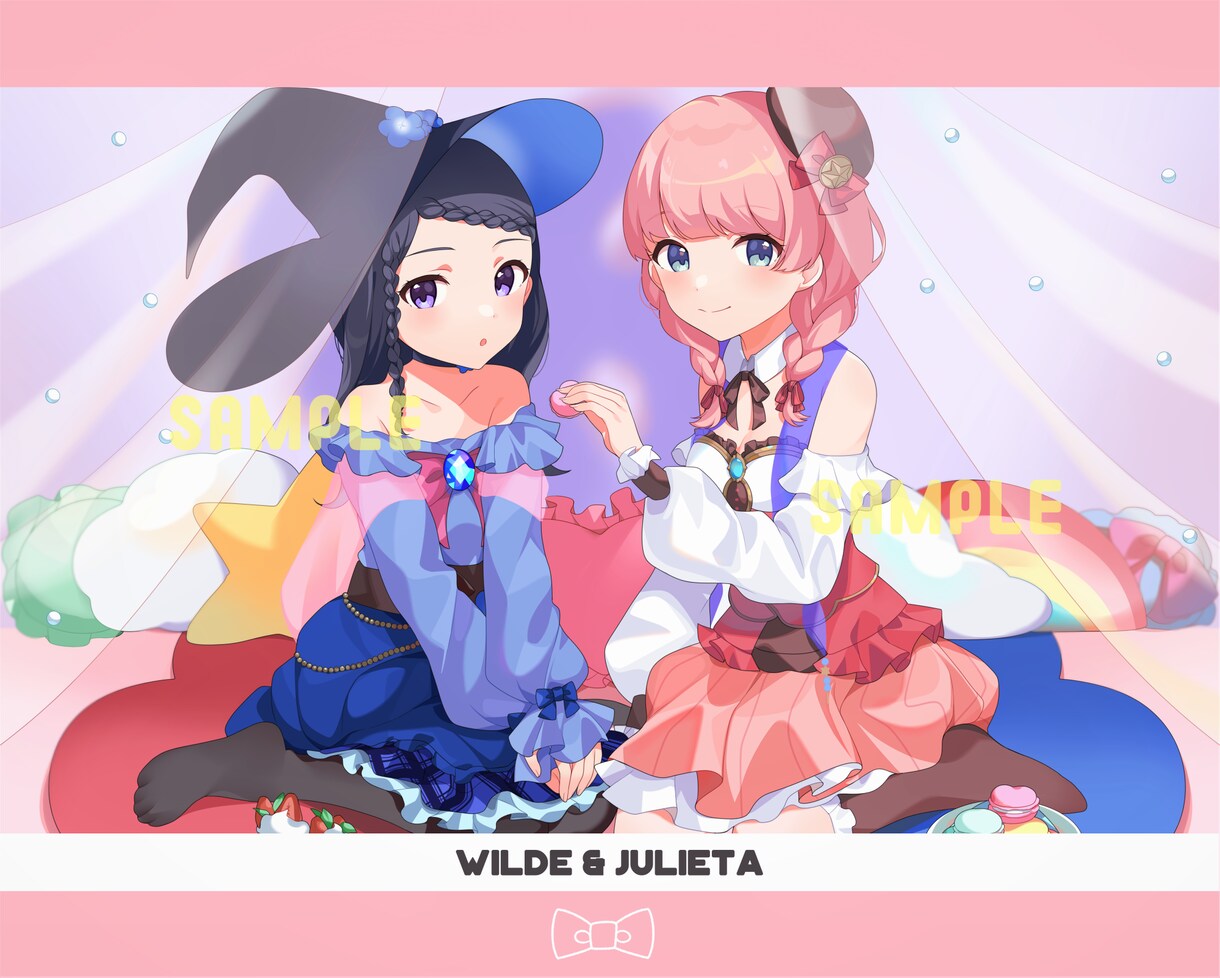 キャラデザ/一枚絵/Live2D お描きします 丁寧かつ迅速に対応させていただきます。 イメージ7