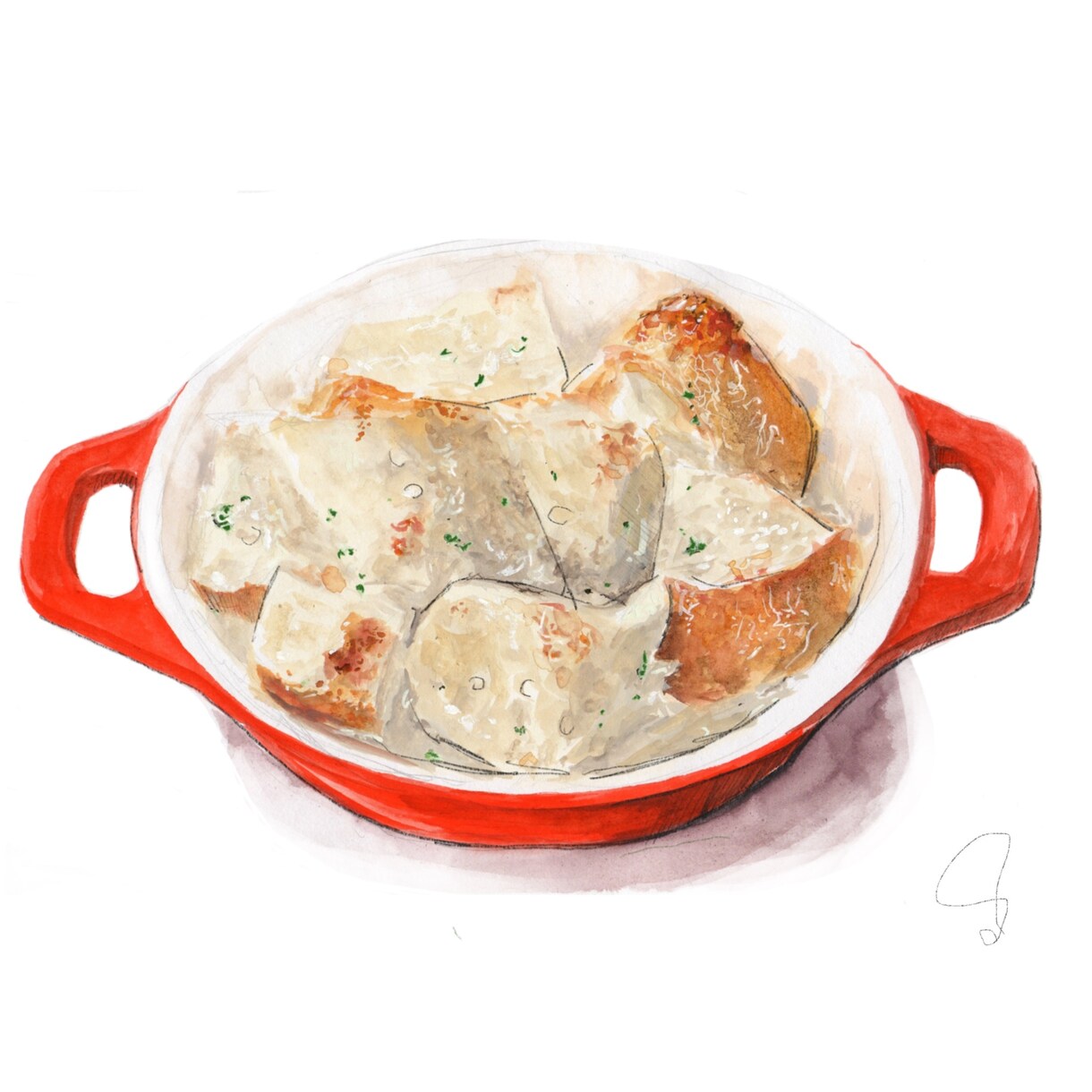 メニューイラスト、料理イラスト描きます 大手飲食店様御用達！イチオシ料理を写真以上に魅力的に描きます イメージ9