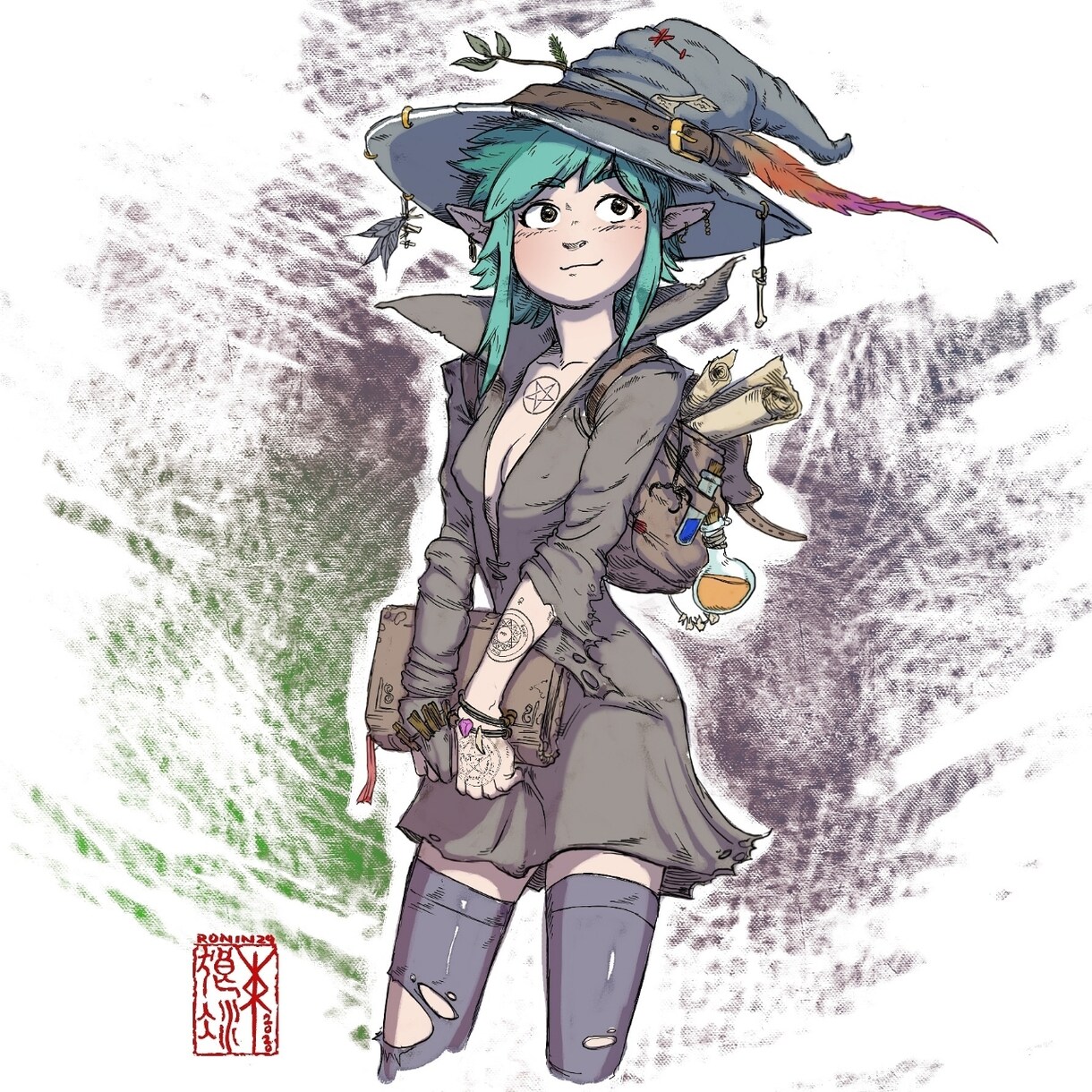 ファンタジー系(RPGなど)のイラスト描きます リアルな描写から可愛い漫画タッチまで幅広く承ります イメージ4