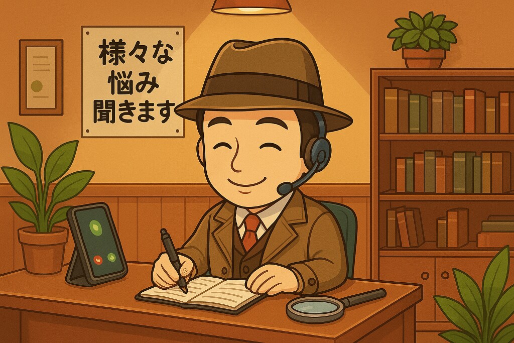 相談員☆探偵調査員が☆悩みお伺いいたします あなたの気持ちに寄り添って対応します、お気軽にご相談ください イメージ6