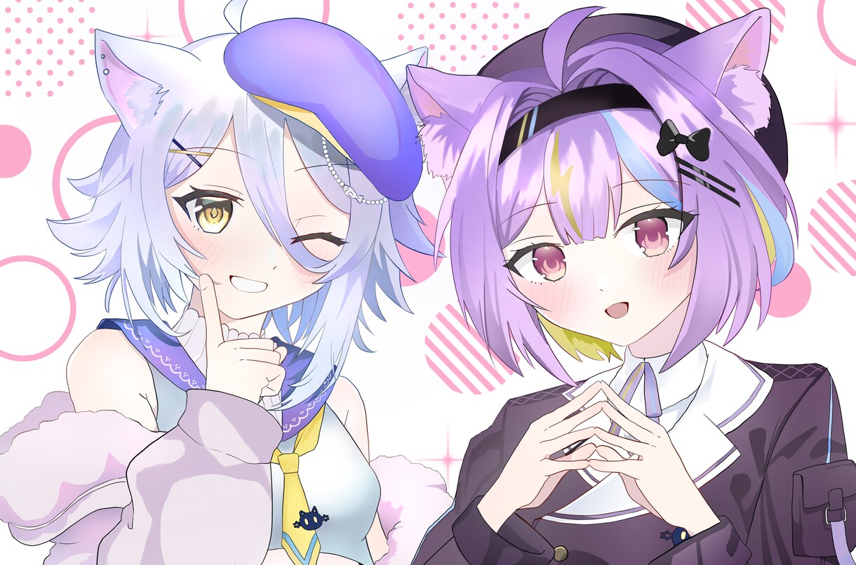 修正無限！ご希望に合うイラスト制作を承ります 可愛い女の子やかっこいい女の子を一緒に生み出しましょう！ イメージ2