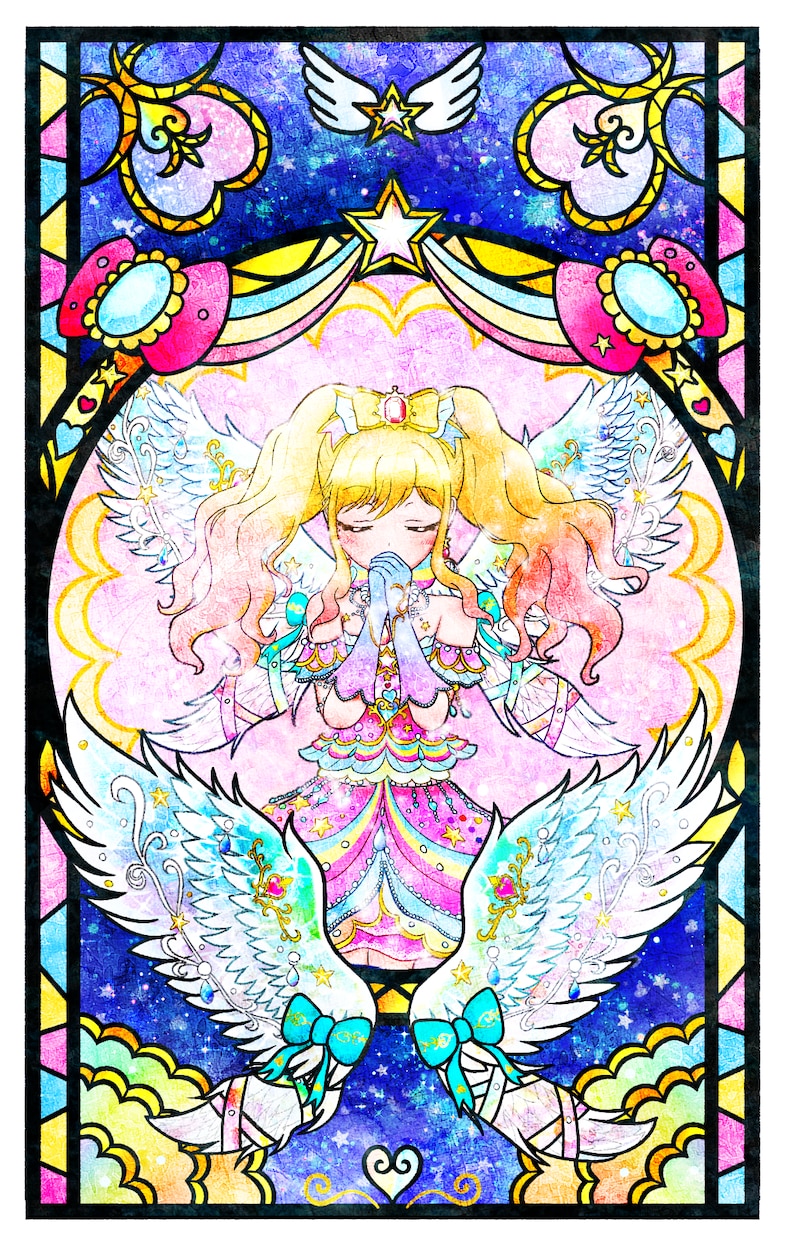 お好きなキャラのステンドグラス風イラスト描きます あなたの推しキャラをステンドグラス風に描いてみませんか？ イメージ7