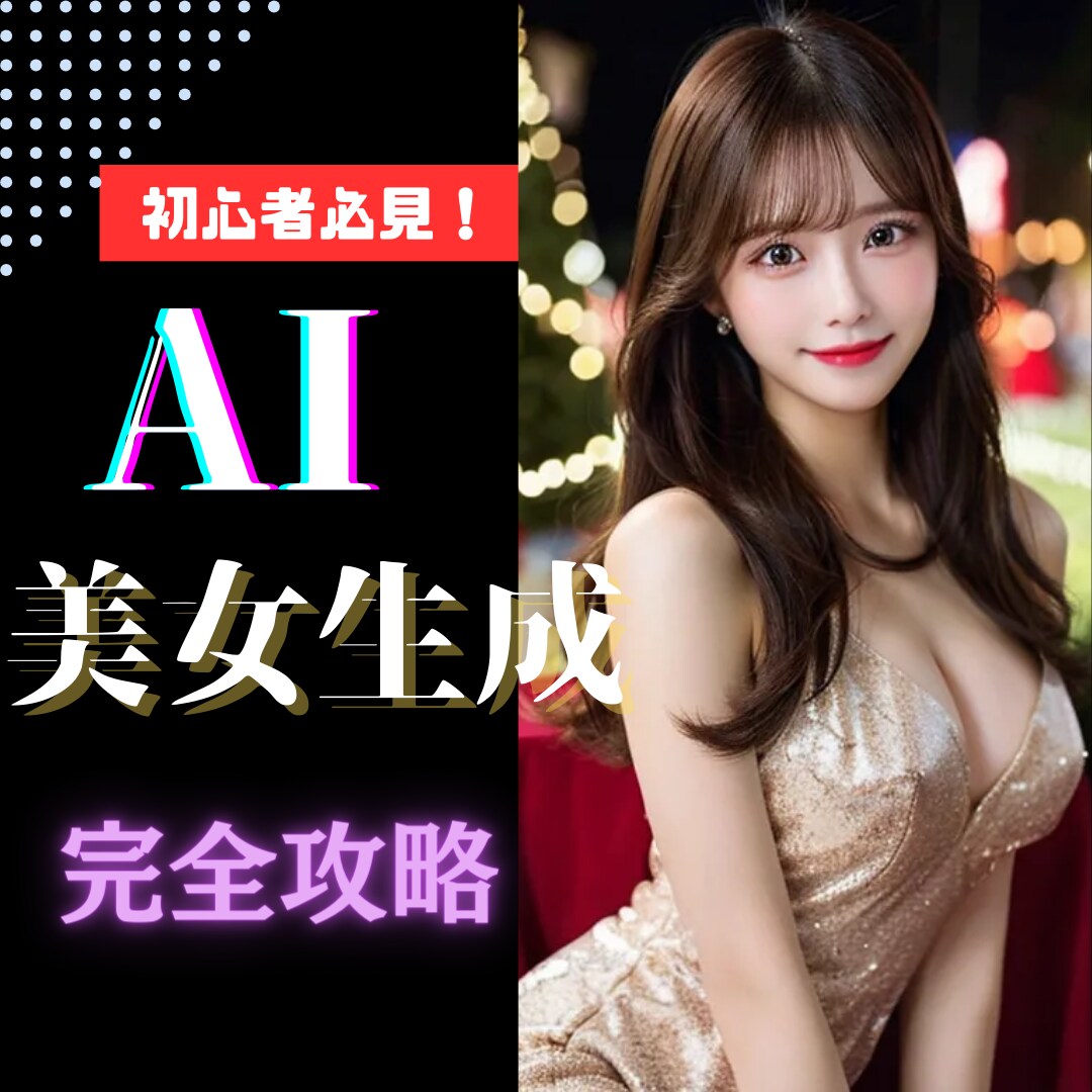 超簡単！知識０からのAI画像生成の手順教えます AI知識０の私でもできた最強の方法！ イメージ1