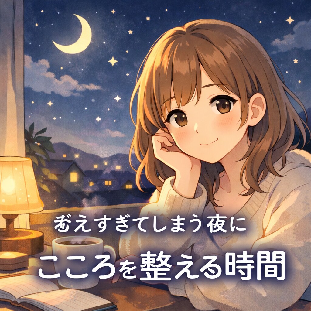 不倫　離婚　考えすぎてしまう夜に｜こころを整えます つい考えすぎてしまう夜。モヤモヤを整理しませんか？ イメージ1