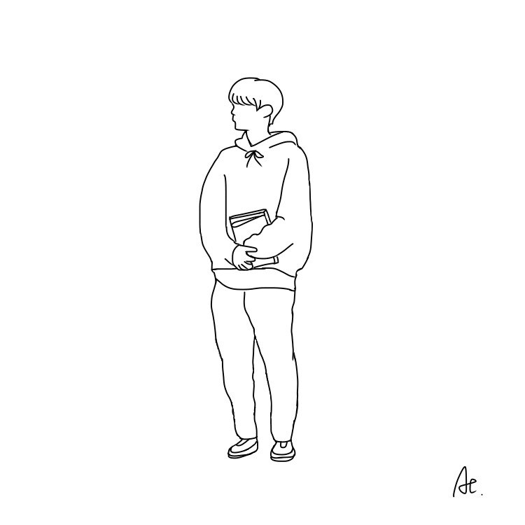顔出しなし◎雰囲気おしゃれイラスト作成します オリジナルの雰囲気の一枚を！snsアイコン、商法利用にも◎ イメージ2