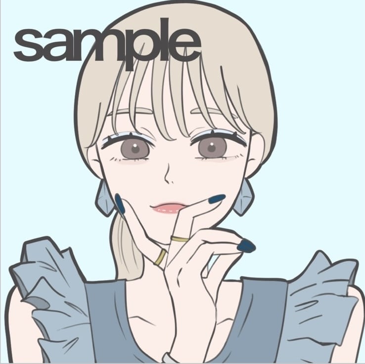 商用◎！アイコン、イラスト描きます オシャレなアイコン、SNS用イラストなど描きます！ イメージ1