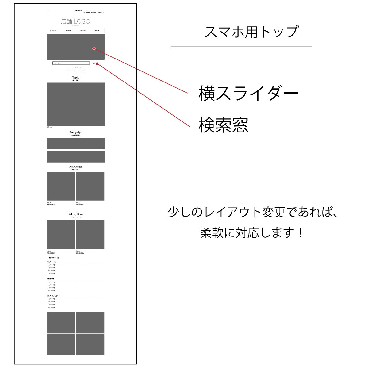 月100万以下店舗様へ。楽天トップページ制作します 支援！月100万以下店舗様へ 楽天トップページを制作します。 イメージ3