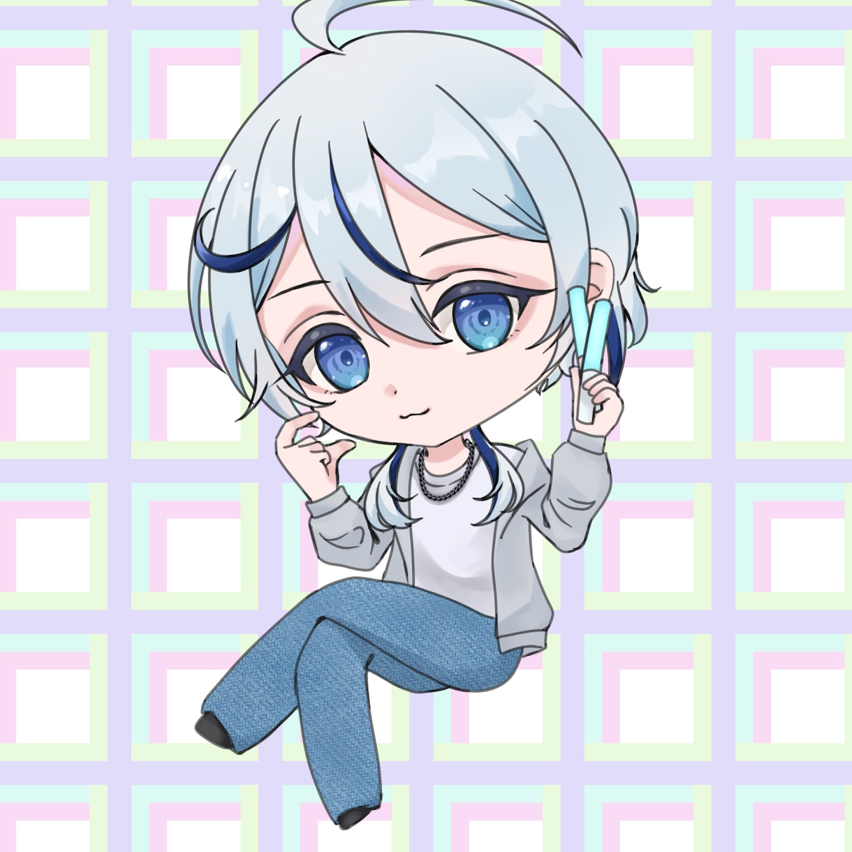 オタ活SD【量産イラスト】かきます オタ活向けの量産イラストです！ イメージ1