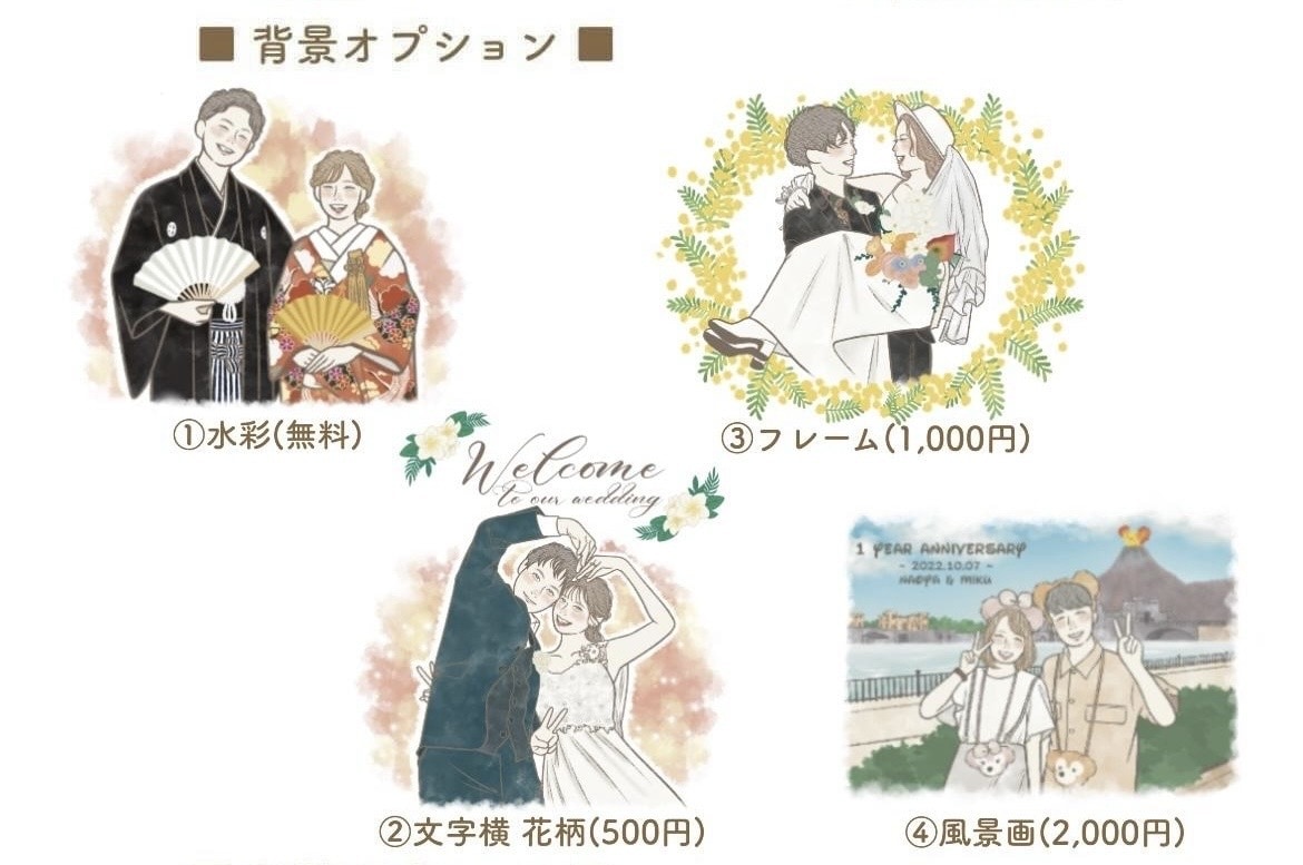 温かみある両親贈呈品の似顔絵をお描きします 優しい雰囲気でプレゼントにピッタリ！ イメージ7
