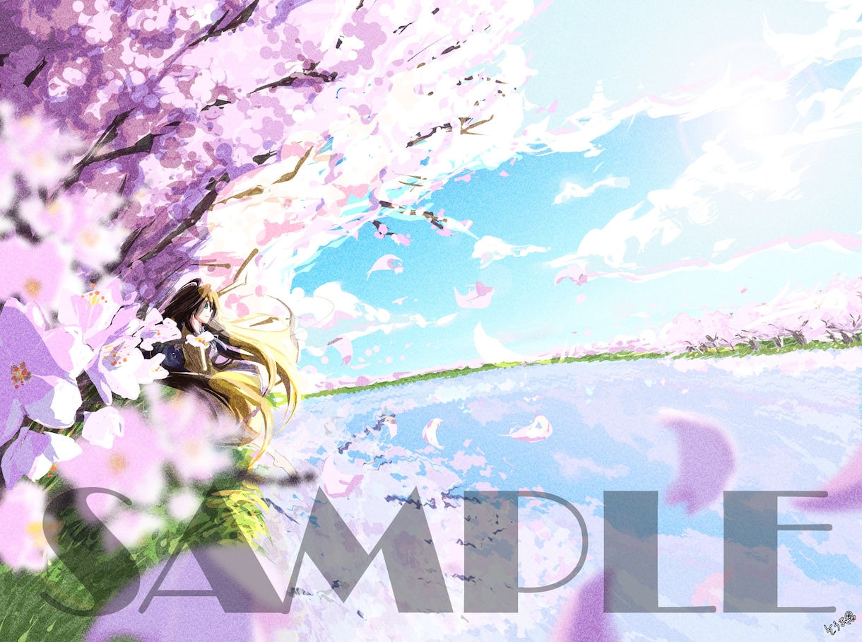 商用OK！色鮮やかで目を惹くイラスト制作します ボカロ、歌ってみたのMVやYouTubeサムネに！ イメージ9