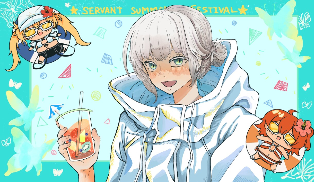 可愛くてポップなキャラクターイラスト作ります グッズデザイン使用可能！ミニキャラもデザイン可能です。 イメージ10