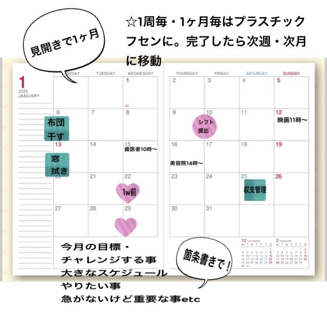 もう手放せない！アナタだけの手帳術お伝えします 急がないけど重要なことに着手！他も一括管理！ イメージ2