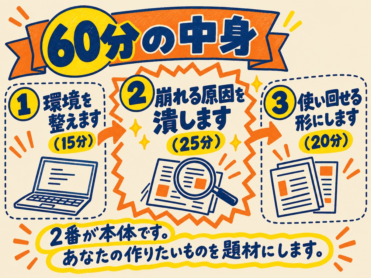 文字が崩れないAIチラシの作り方教えます 崩れた文字を直すのではなく、崩れない作り方をお教えします イメージ3