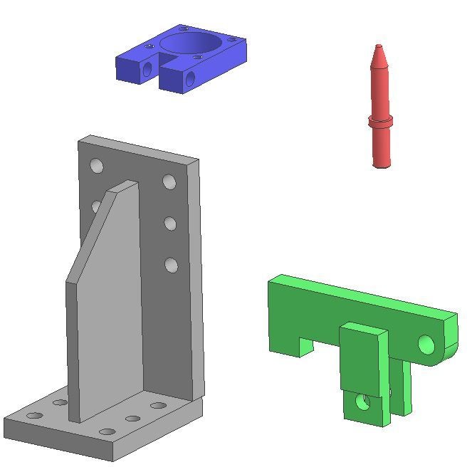 手書き、２Ｄ図面からの３Ｄモデルを製作します 平面図面を立体的に見やすいイメージ、データを作成します。 イメージ2