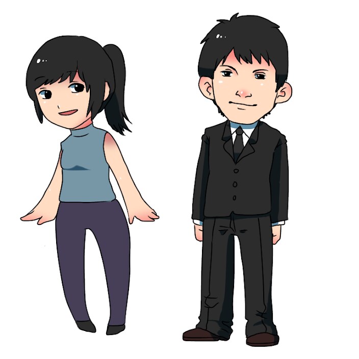 最短翌日！お好みのタッチで似顔絵描きます SNSアイコン・お名刺・お祝いに是非！ イメージ6
