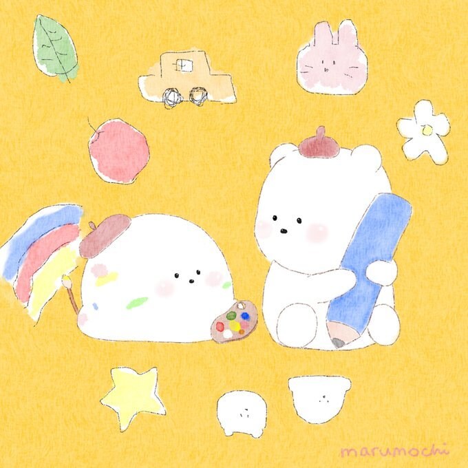 絵本のようなほんわか可愛いイラスト描きます 挿絵・グッズ・SNS・ヘッダーに可愛いイラストお任せ下さい イメージ7