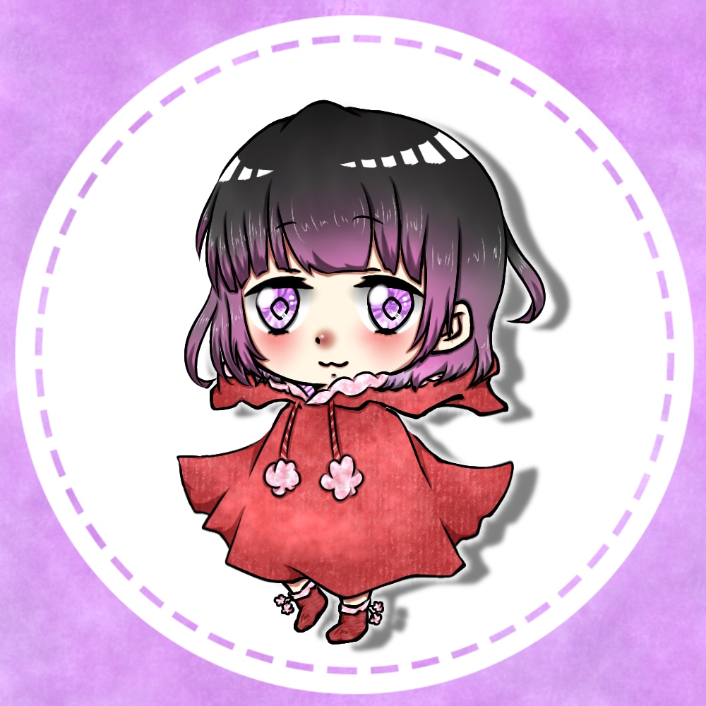 ポンチョ姿のあなたをデフォルメで描きます SNSやブログなどで使うアイコンをお描きします イメージ6