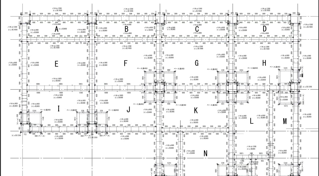 展開プロを使って型枠の拾い出しを代行します 拾い出しの時間が取れない方は必見！加工図、セパ割付可 イメージ3