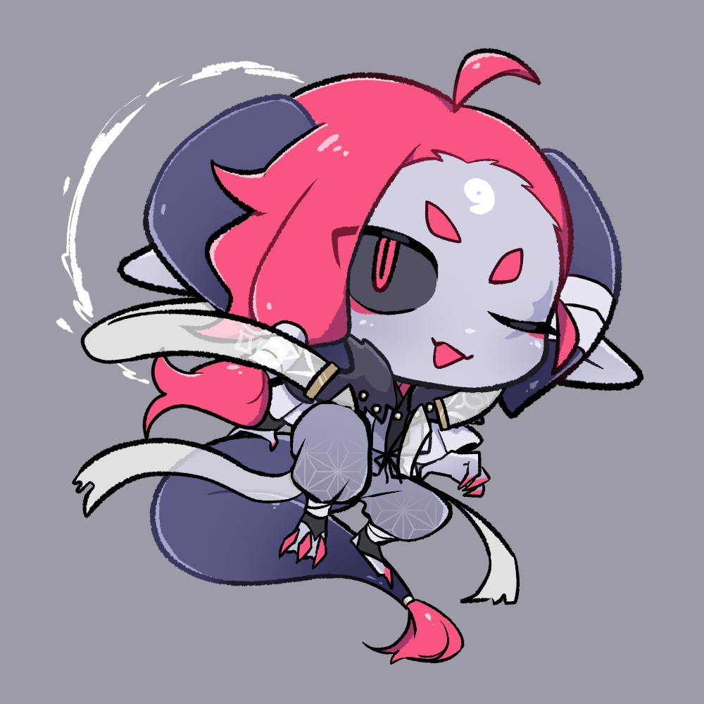 もこもこペンでかわいいミニイラストお描きします シンプルかつ可愛い2頭身!IRIAMのミニキャラやグッズに! イメージ3