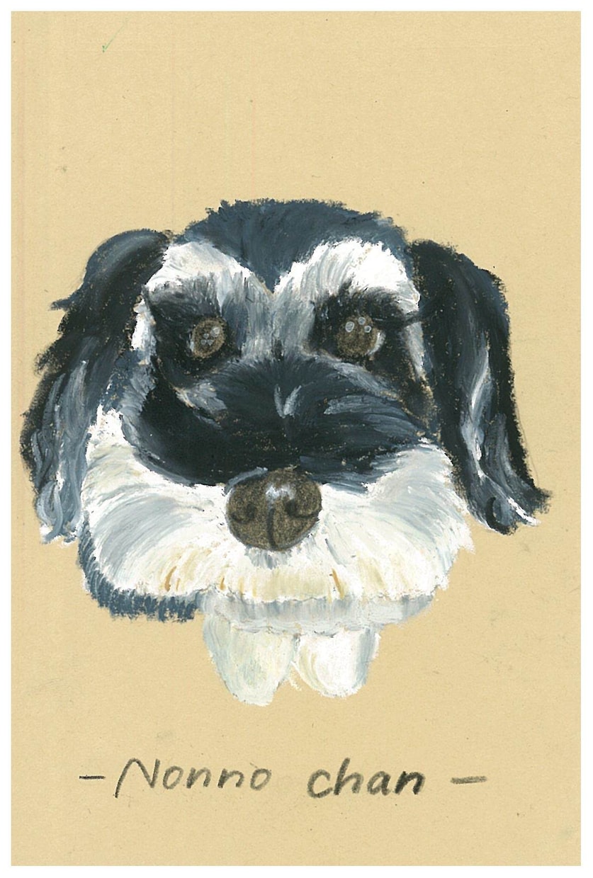 愛するわんちゃんの似顔絵を描きます 虹の橋を渡ったわんこの思い出や愛犬家の友人へのプレゼントに イメージ2