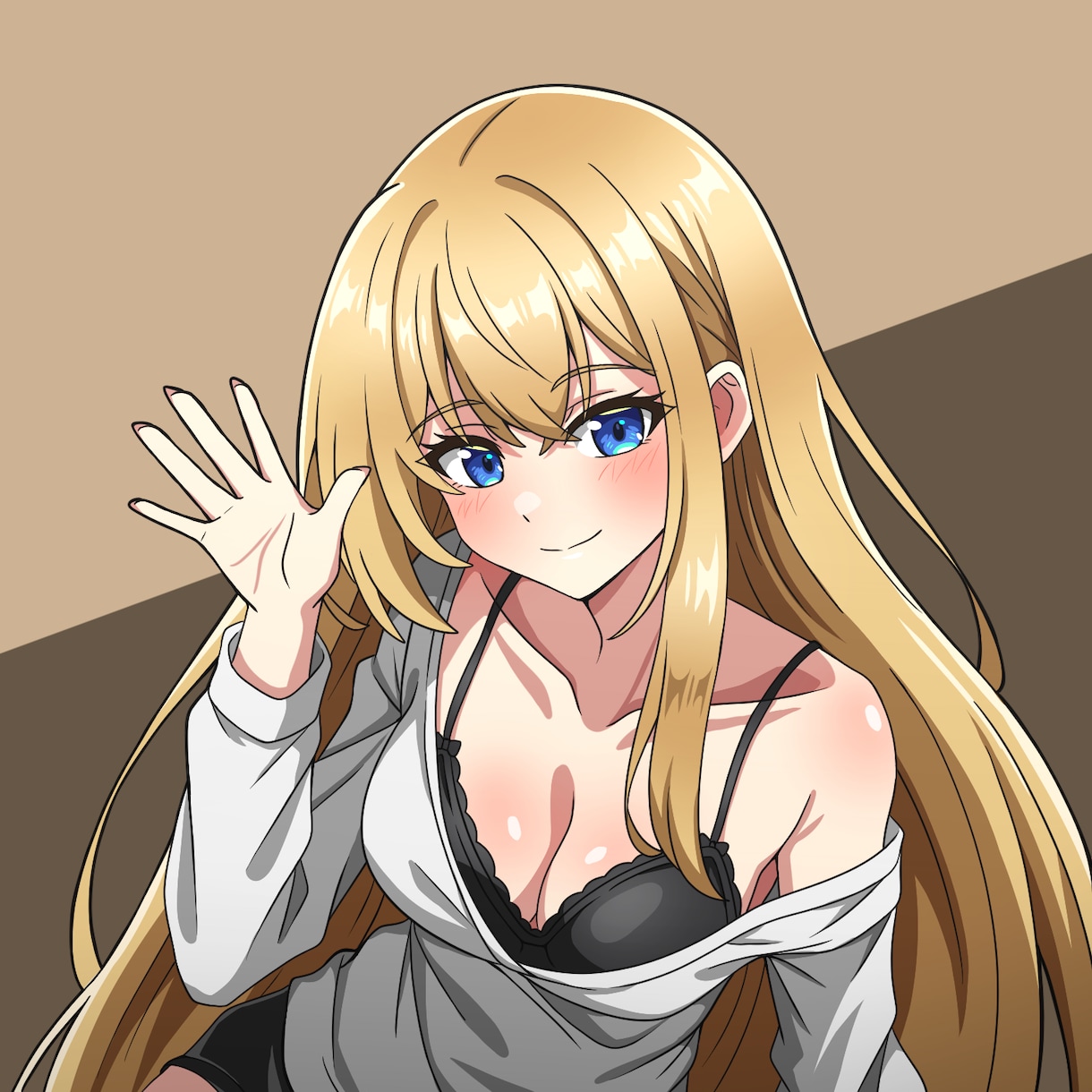 アニメ風の可愛いアイコンイラストを描きます 【アニメ塗り】【SNSアイコン】【かわいいイラスト】 イメージ9