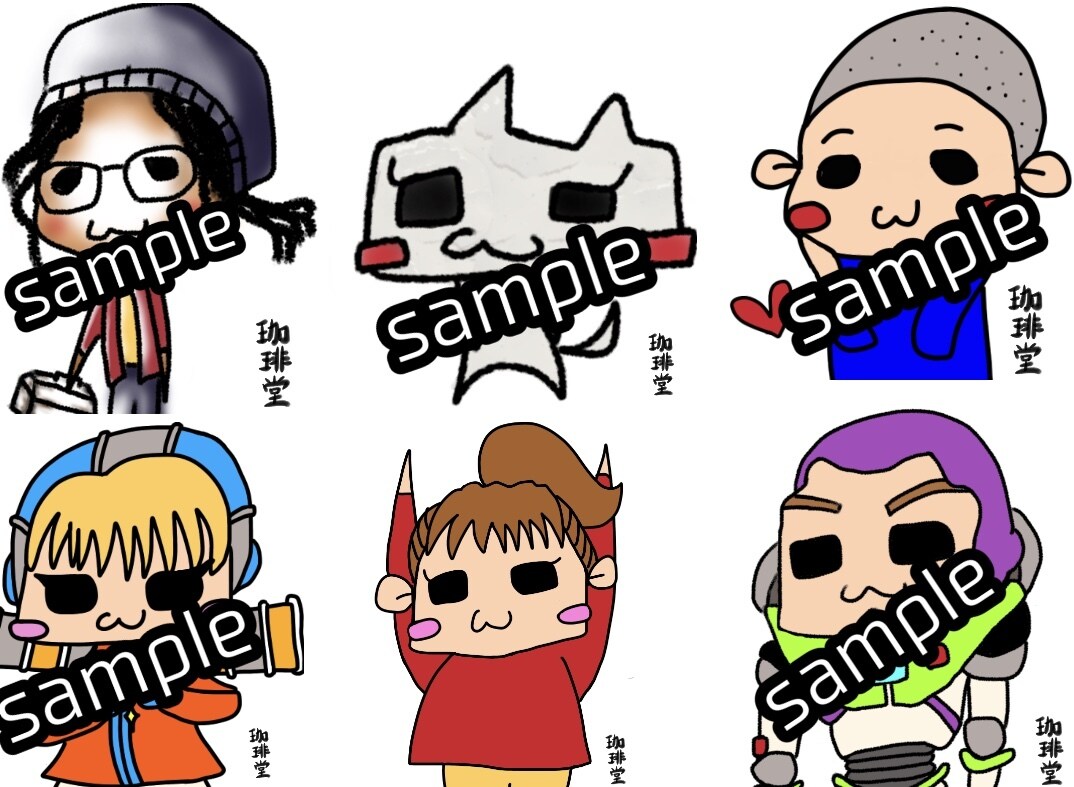 ゆるキャラアイコン描きます あなたやイメージをゆるキャラに！ イメージ1