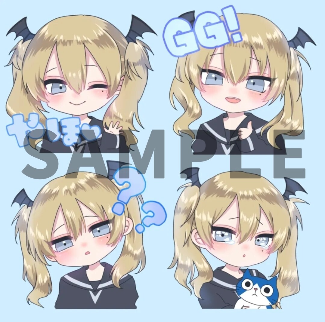 ご要望に沿ったイラストの制作ができます Vtuber活動を行う方、行っている方向けにイラストを制作 イメージ2