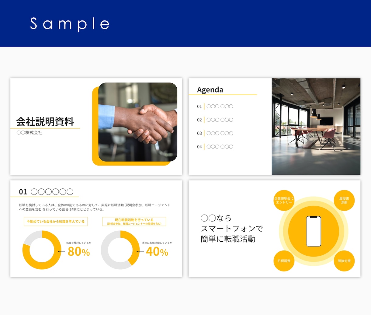 営業用のパワーポイント資料作成いたします 資料作成の時間をやりたいことをする時間に使いませんか？ イメージ7