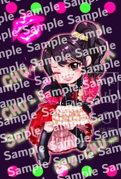 フラスタ用のイラスト作製、デザインいたします アーティストさんやキャラへのお祝い＆応援の気持ちを届けたい！ イメージ8