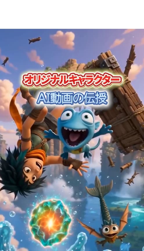 バズる！オリジナルキャラAI動画の作り方教えます (値上げ予定なので早い者勝ち！) イメージ1