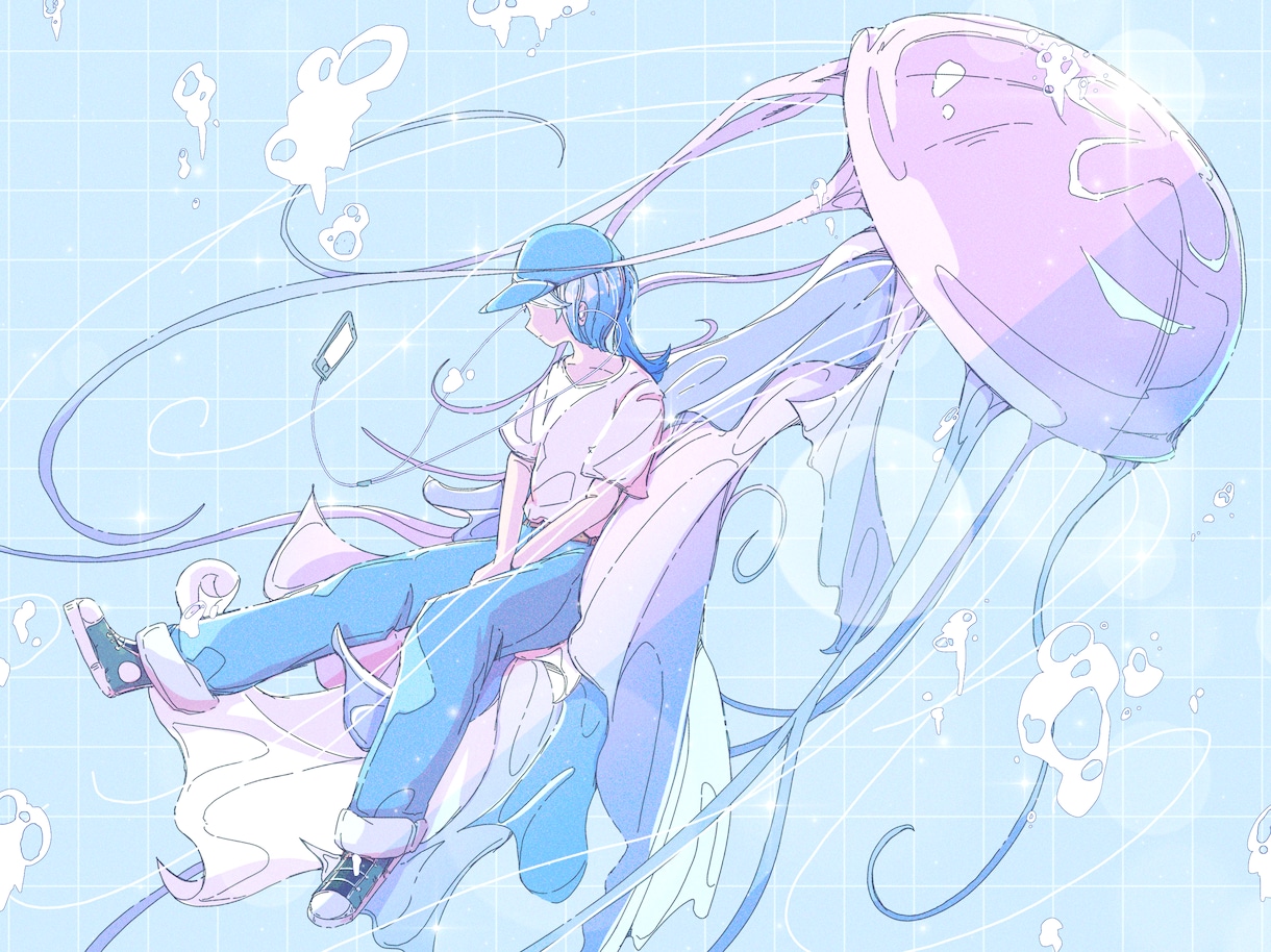 エモい、青春、かわいい等流行りのイラスト描きます 数字をぐんぐん取る為のイラスト描きます！！ イメージ9