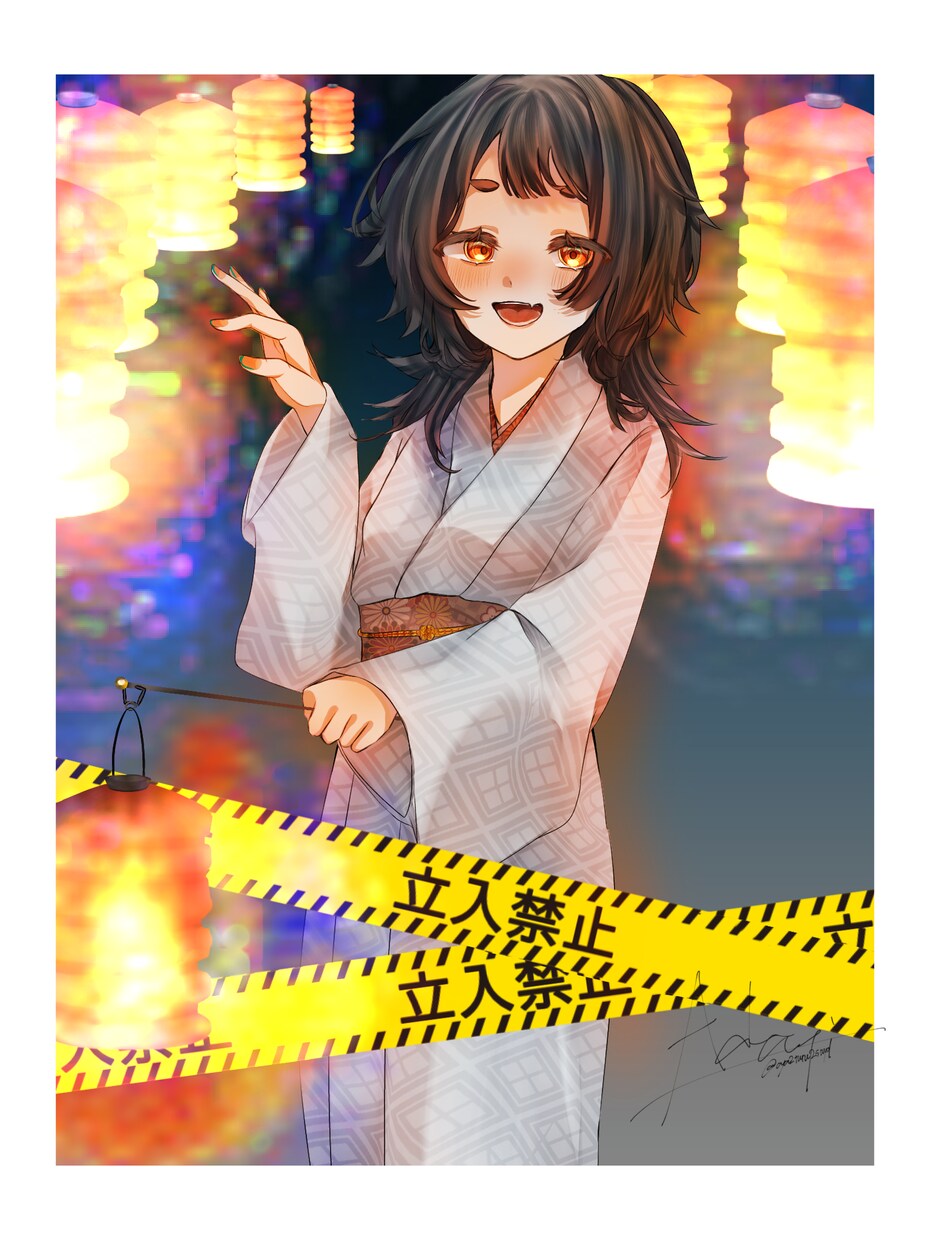 緩い表情の女の子のイラスト描きます 全体的にキリッとしてるのに柔らかい絵を描くとよく言われます
