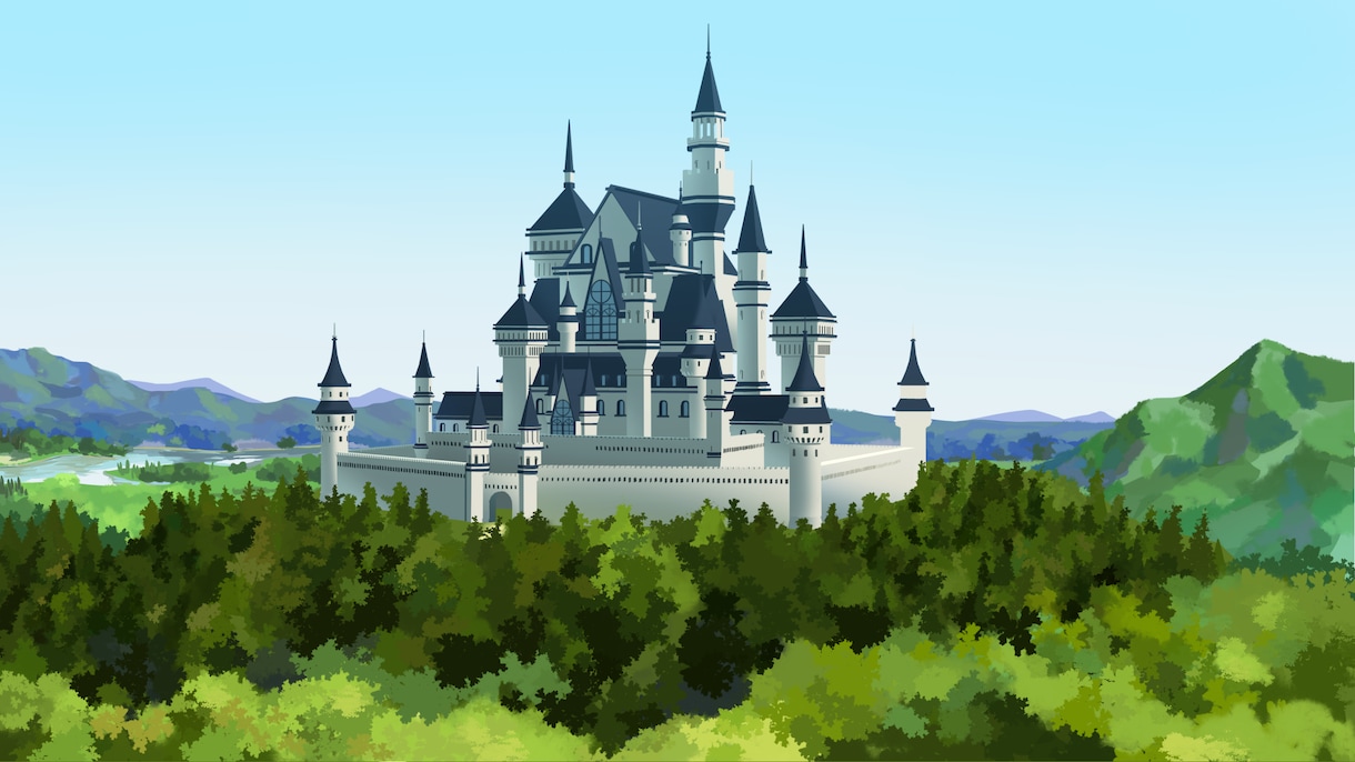 背景イラスト描きます 光を感じられるような背景イラスト描きます イメージ6