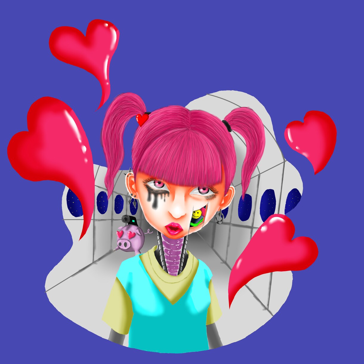 ポップでかっこよくて可愛い絵を描きます アイコンからジャケットなど幅広く活用出来ます！ イメージ5