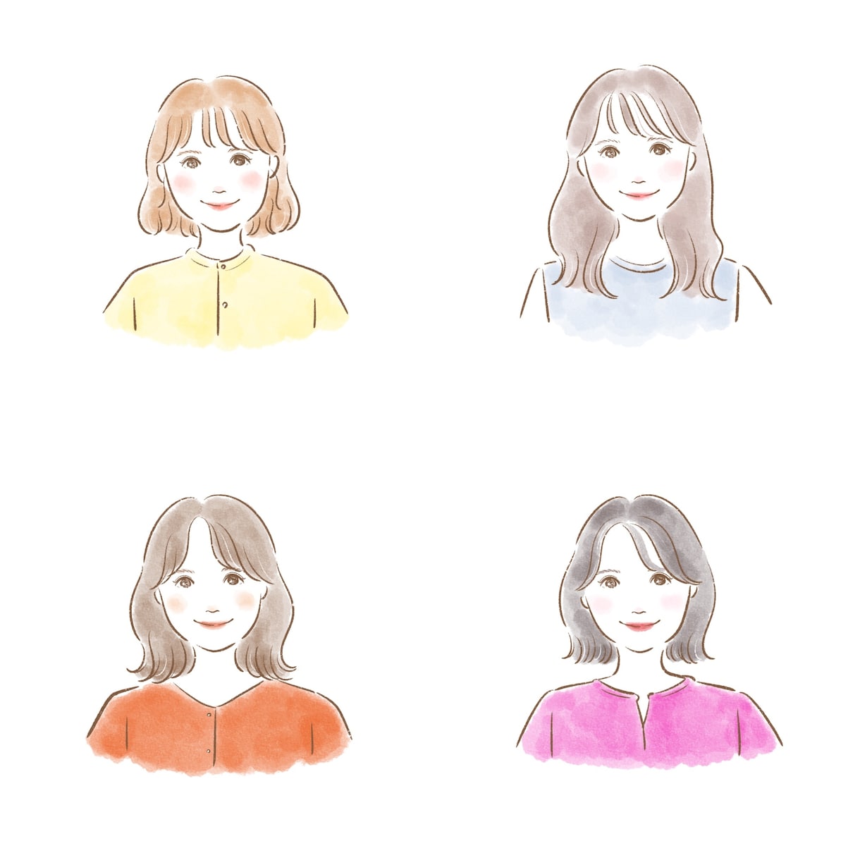 オシャレで可愛いカットイラストお描きします Webや書籍など挿絵にもピッタリ イメージ2