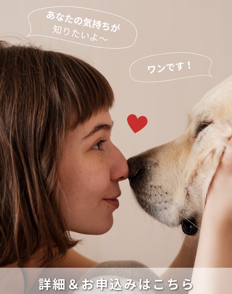 ペットの気持ちリーディングします ペットの本音・必要としてる事・心と感情のリーディング イメージ1