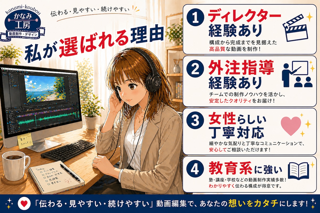 マニュアル、講座動画、制作します 初回限定70％OFF価格！！まずはお試しください！ イメージ2