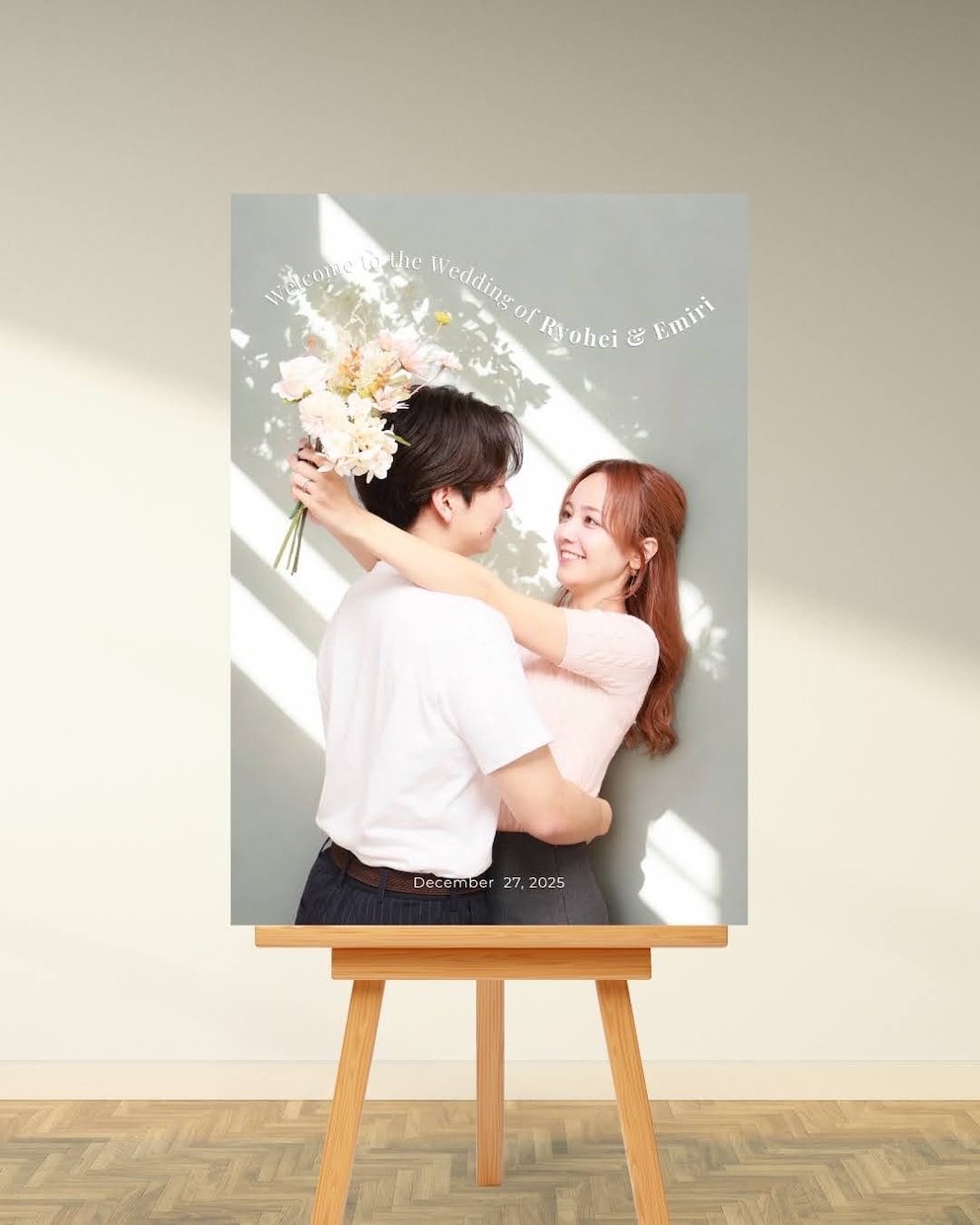 完全オーダーメイドで！ウェルカムボードを制作します 結婚式を彩る“はじまりの一枚”をおふたりの世界観でデザイン♪ イメージ2