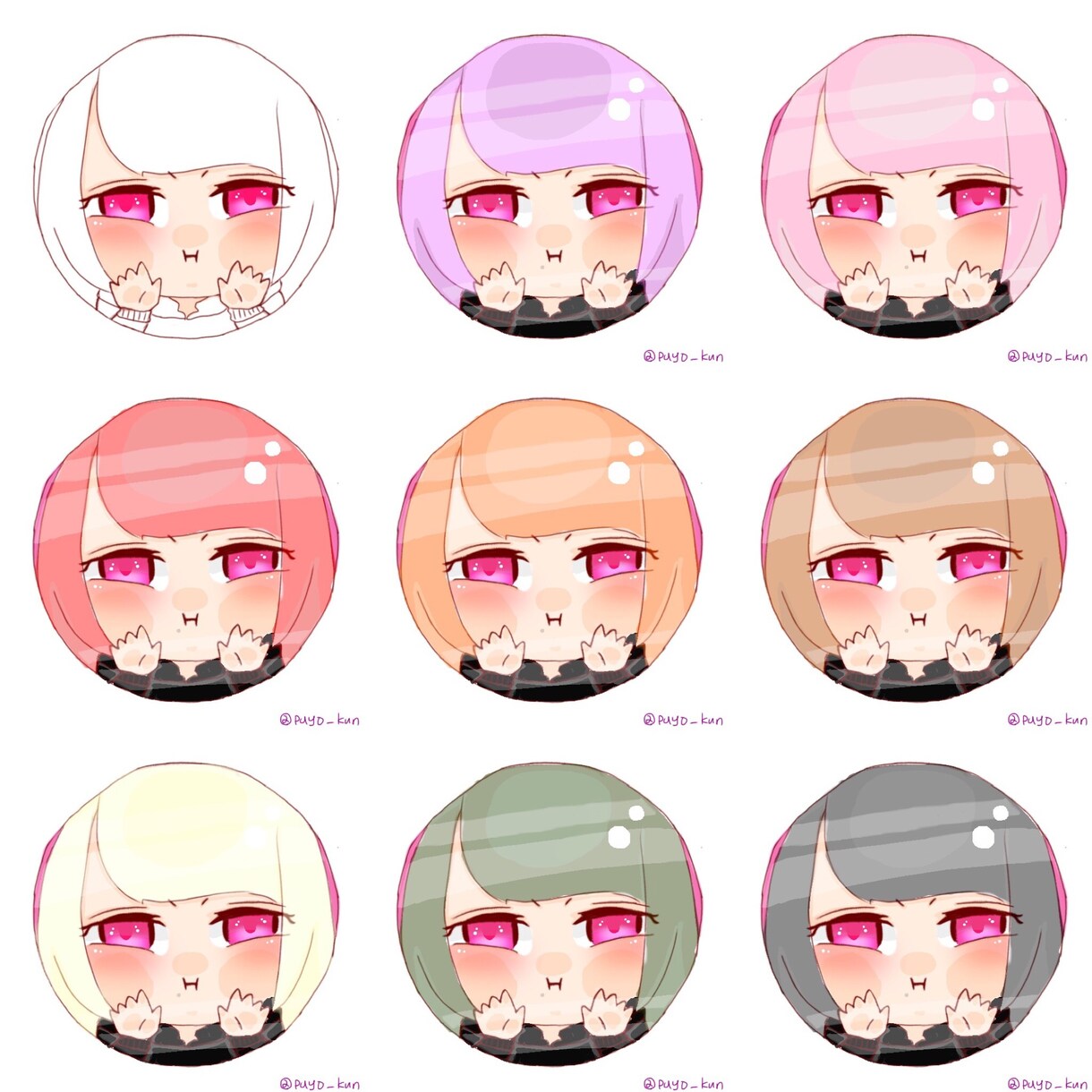 SNS等アイコンイラスト受付ます SNS等のアイコンイラストをお探しのあなたに！ イメージ10