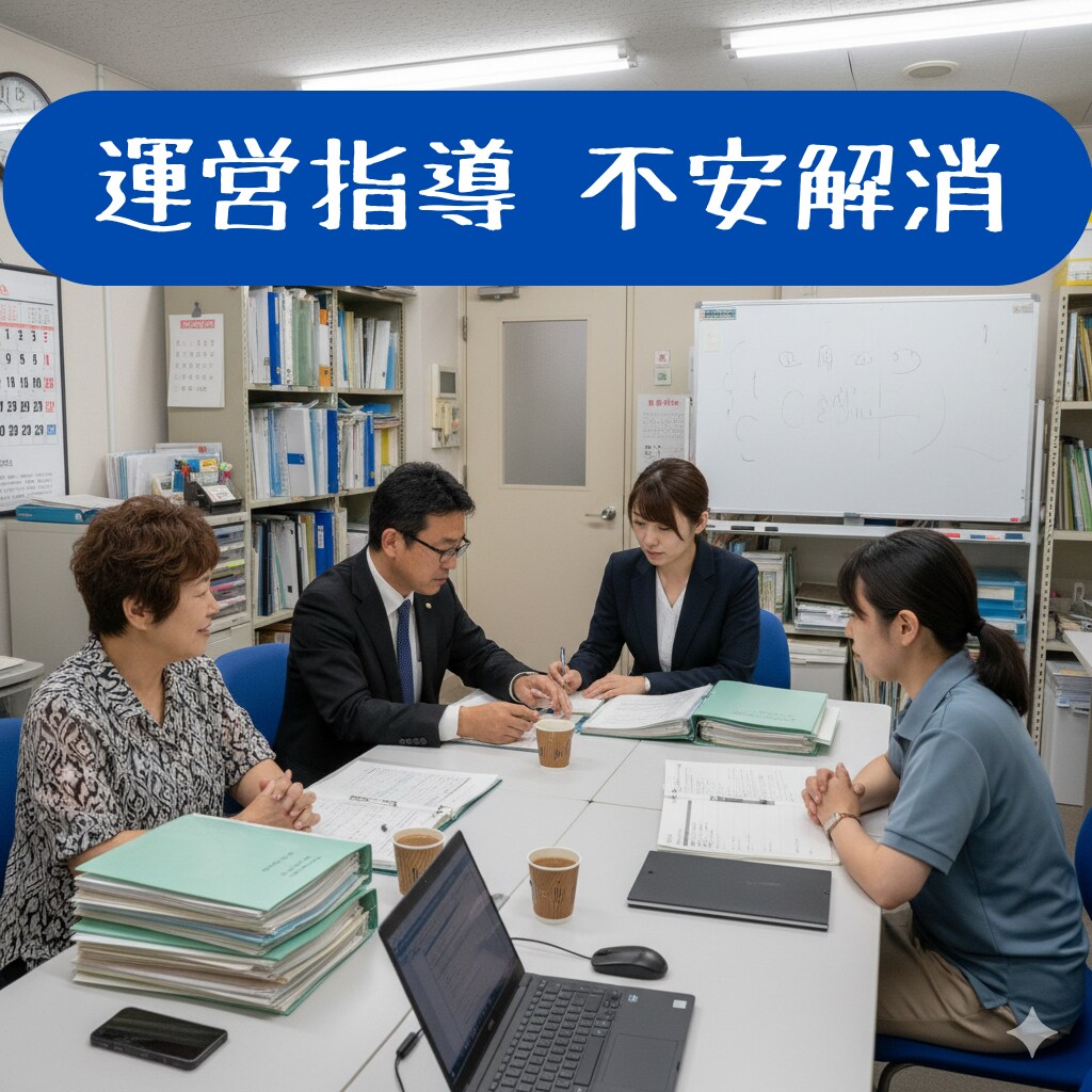 訪問介護限定　運営指導前の不安を解消いたします 運営指導前の事前チェックのサポートをいたします！ イメージ1