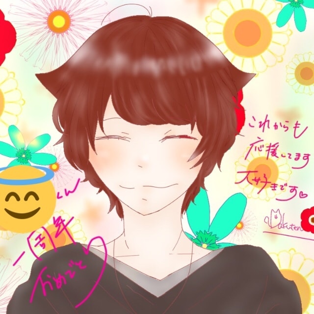 誕生日イラスト、ペア画等描きます 大切なSNSの友達に形あるプレンゼントを贈りませんか？？ イメージ2