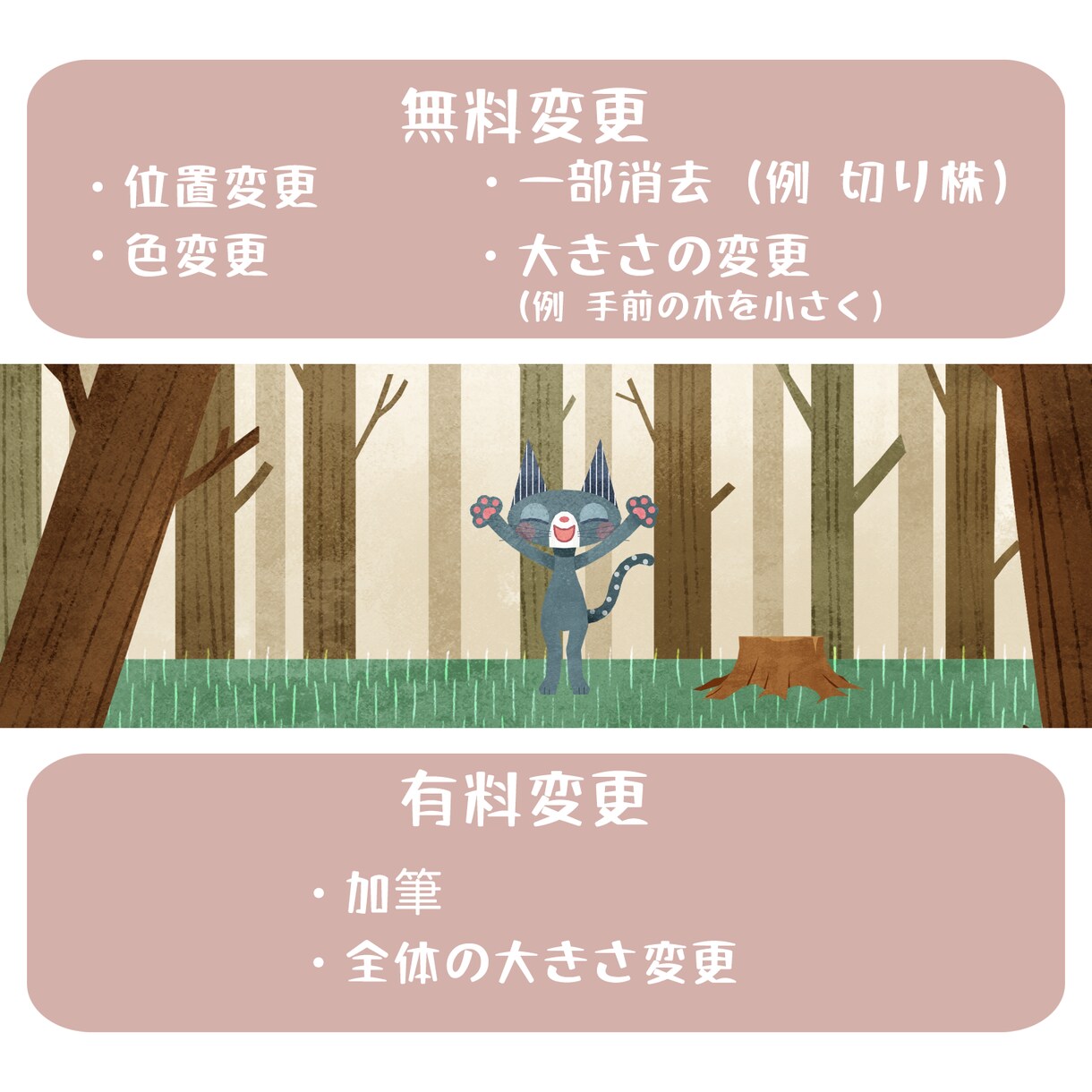 動物等の絵本風ヘッダー: 定期購入優待有ります Youtube、X、ブログなどのSNSにどうぞ イメージ2