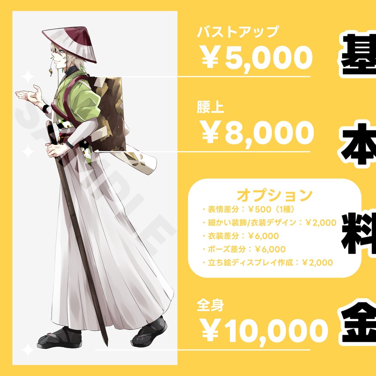 TRPGの立ち絵作成をいたします 最短2日で納品可能！立ち絵ディスプレイもお受けできます◎ イメージ2