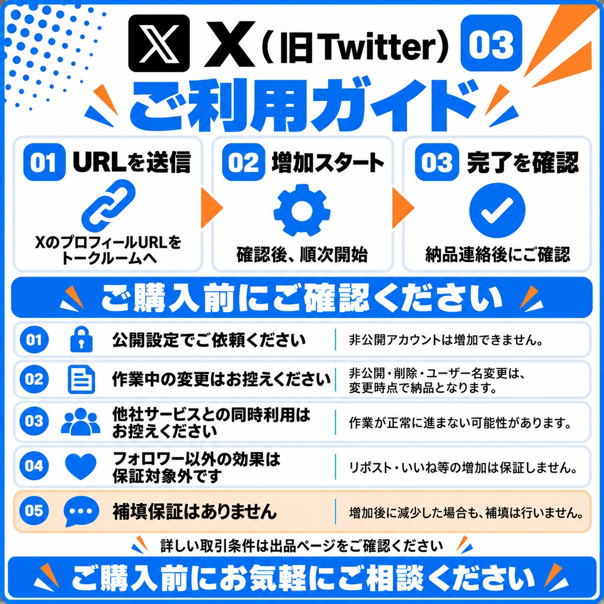 X 外国人フォロワー1,000人増やします リアルアカウントによる高速増加！オプション割引あります イメージ8
