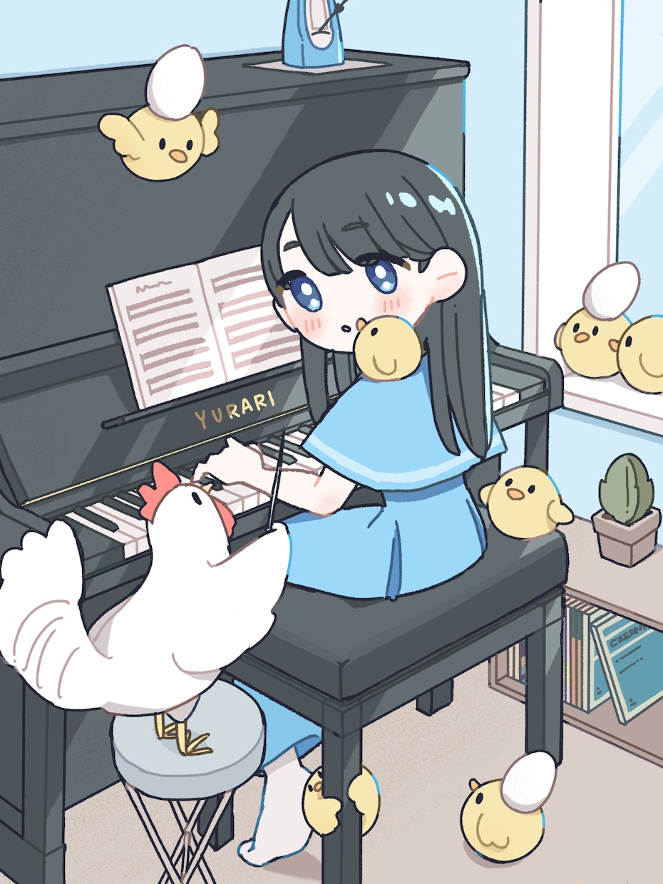 やさしく目を引く立ち絵、一枚絵描きます MV、サムネ、ジャケ絵、宣伝イラストに イメージ1