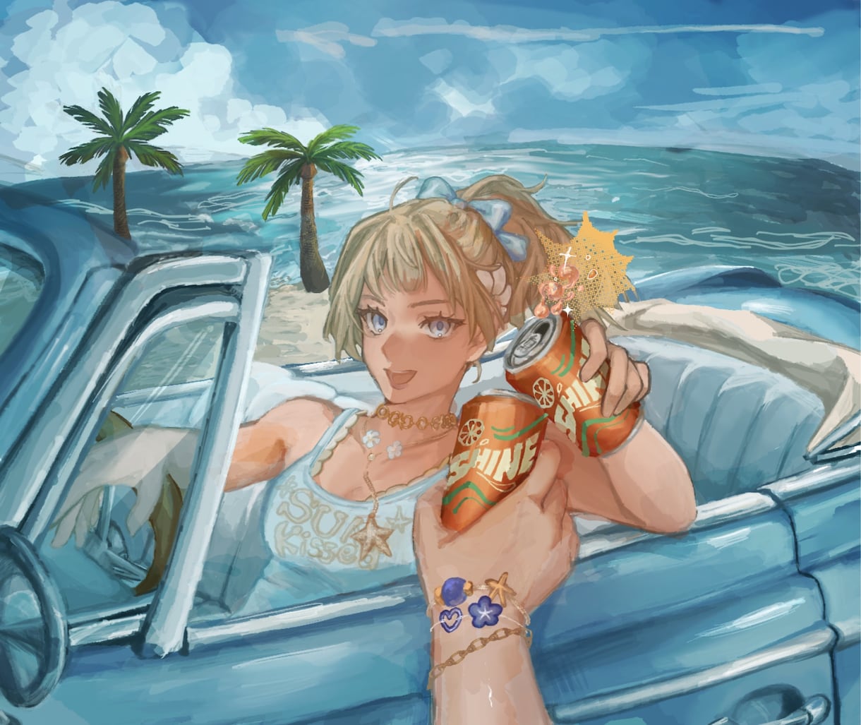 可愛い女の子のSNSアイコン・立ち絵を描きます アナログイラストのようなタッチが得意です！ イメージ1