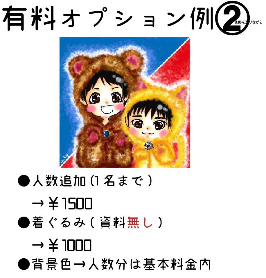 SNSアイコン用似顔絵イラスト描きます ★★購入前に問い合わせorお見積もりをお願い致します★★ イメージ5