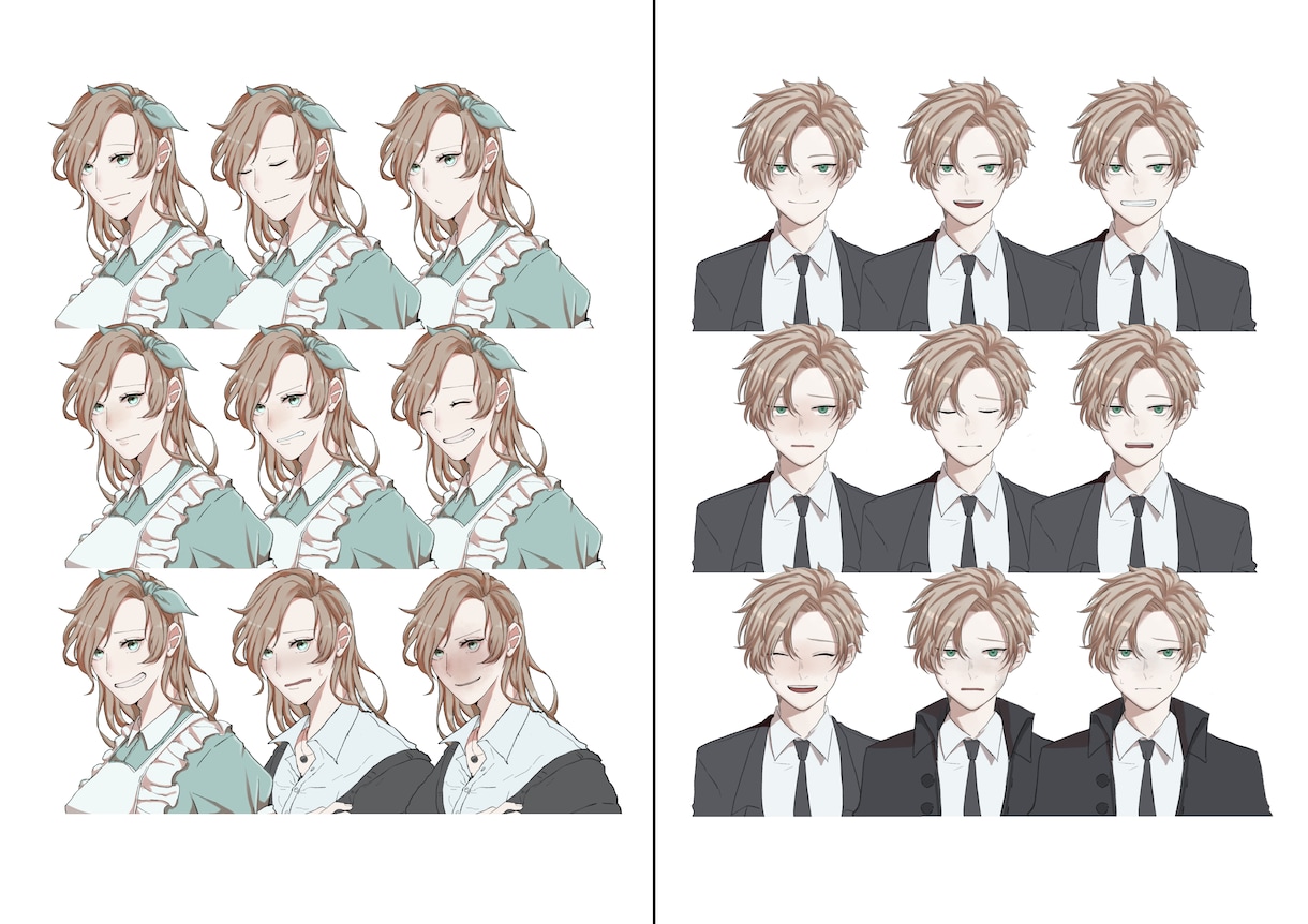 TRPGやゲーム配信の立ち絵描きます デザインからお手伝いさせていただきますお気軽ご相談ください！ イメージ5